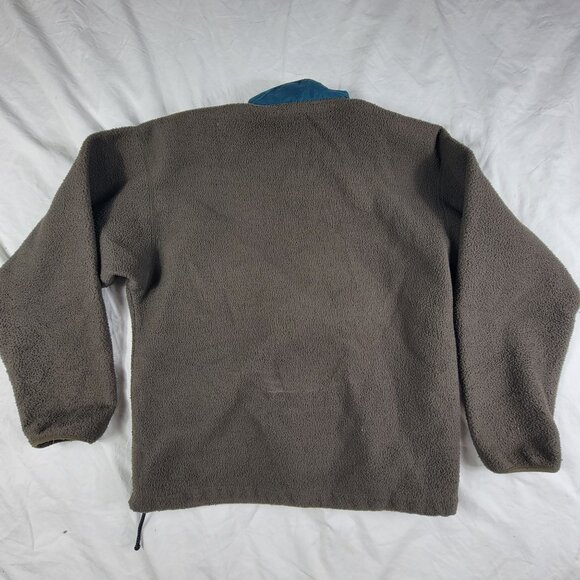 Vintage Columbia Mens Medium Brown Pullover Sweater Made In USA Casual Outdo - Picture 2 of 9